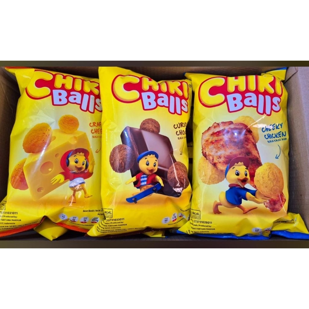

Chiki balls keju 200gram