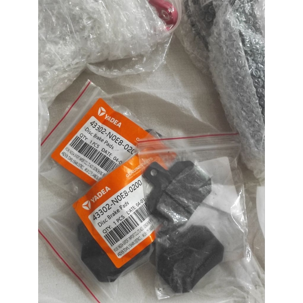 kampas rem Depan Yadea e8s pro, Velax, Original