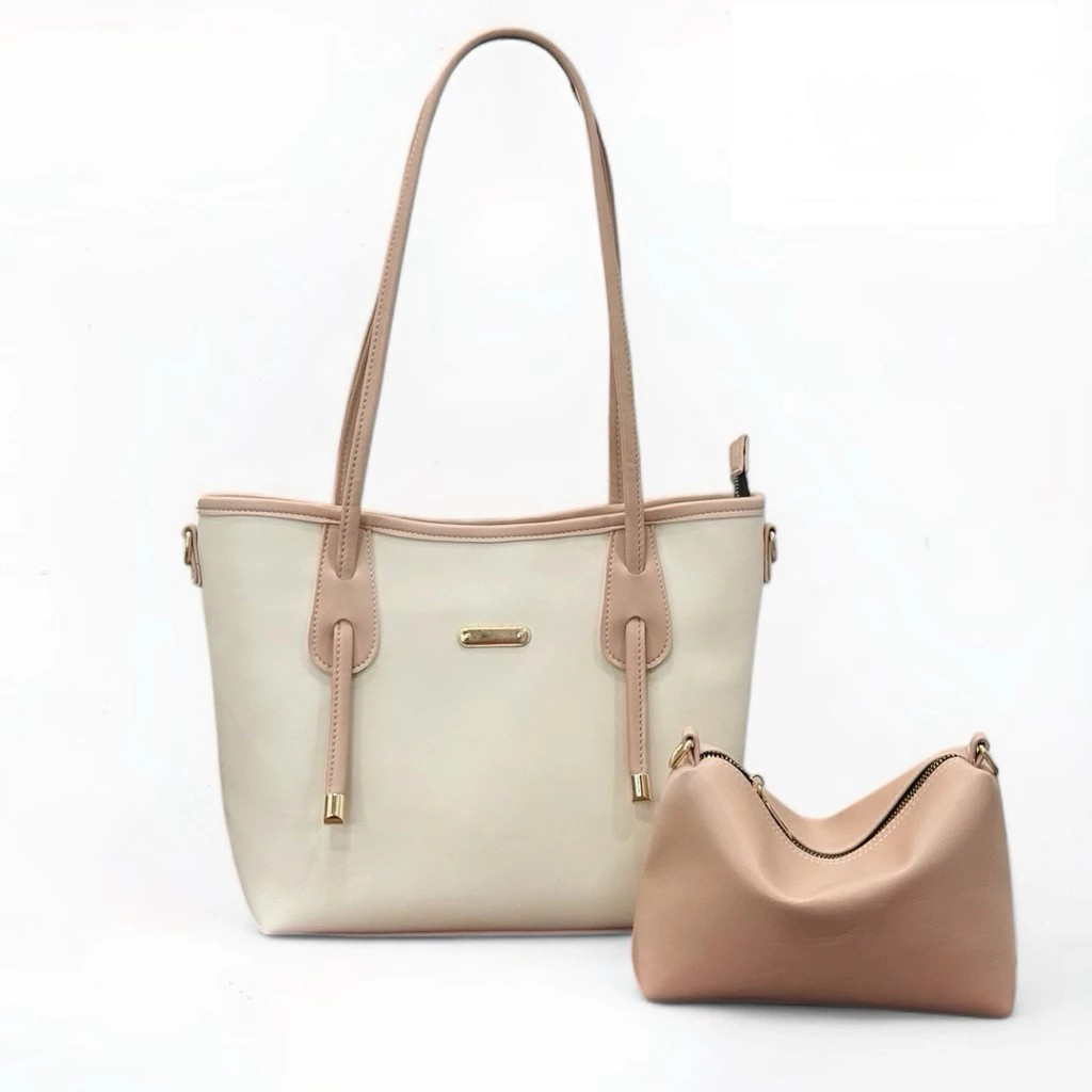 Rinia Tote Bag - Lopobya / Tote Bag wanita / Tas Wanita / Tas Lucu Kekinian / INCLUDE POUCH / ARAFAH