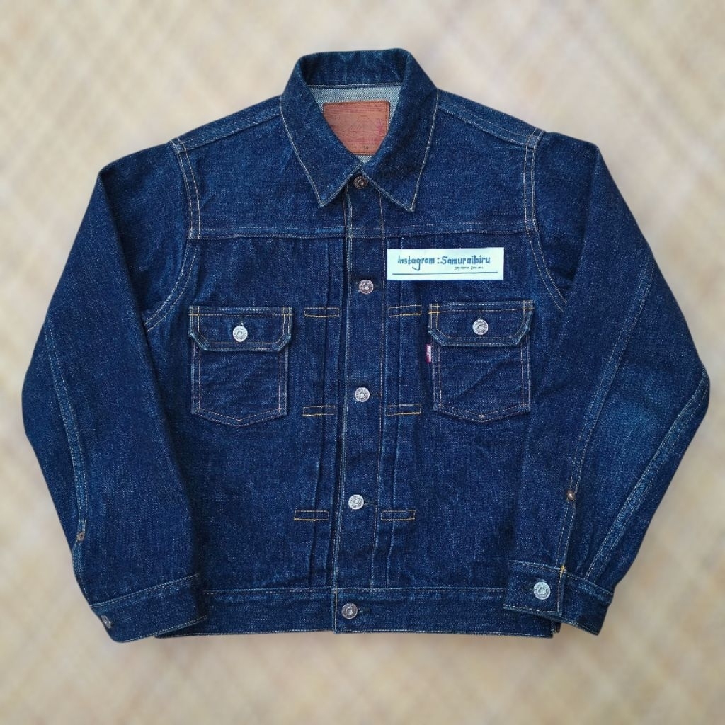 Samurai jeans trucker jacket type 2 / samurai jeans type 2 not Levis type 2/Levis vintage clothing n