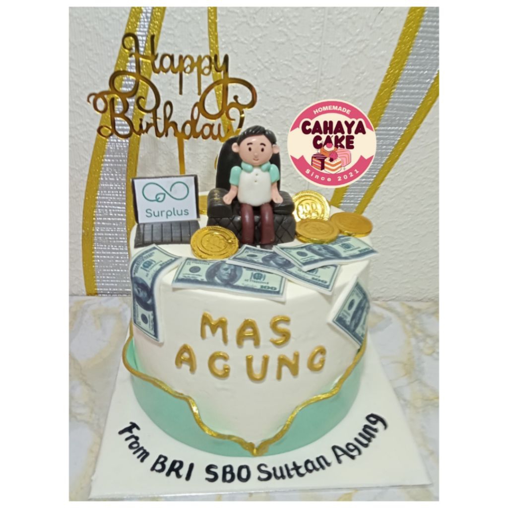 

Kue Ulang Tahun Laki-laki/ Custom Cake / Kue Ultah Ayah