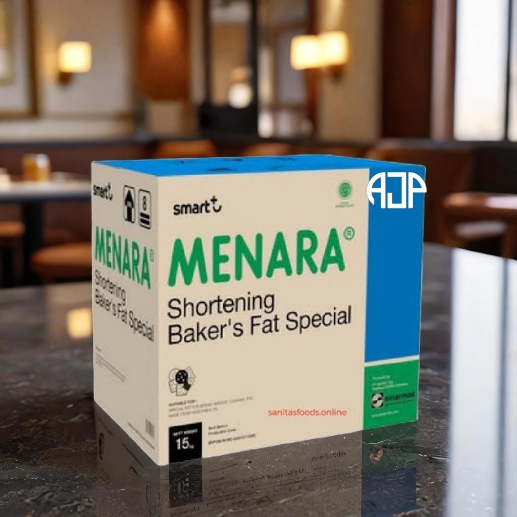 

MENARA Shortening Baker's Fat Special / Mentega Putih Menara | 1 Dus (15 kg)