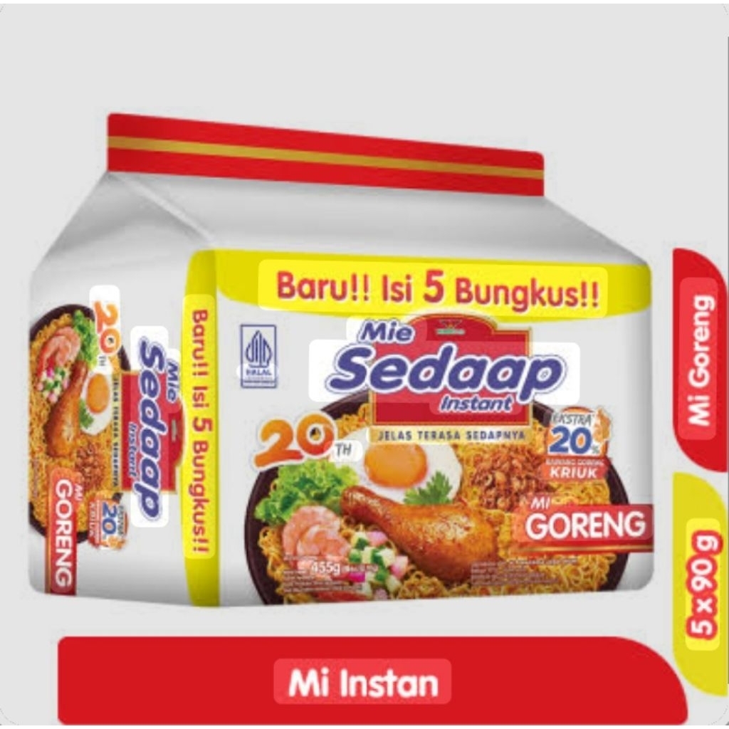 

Mie Sedaap goreng isi 5