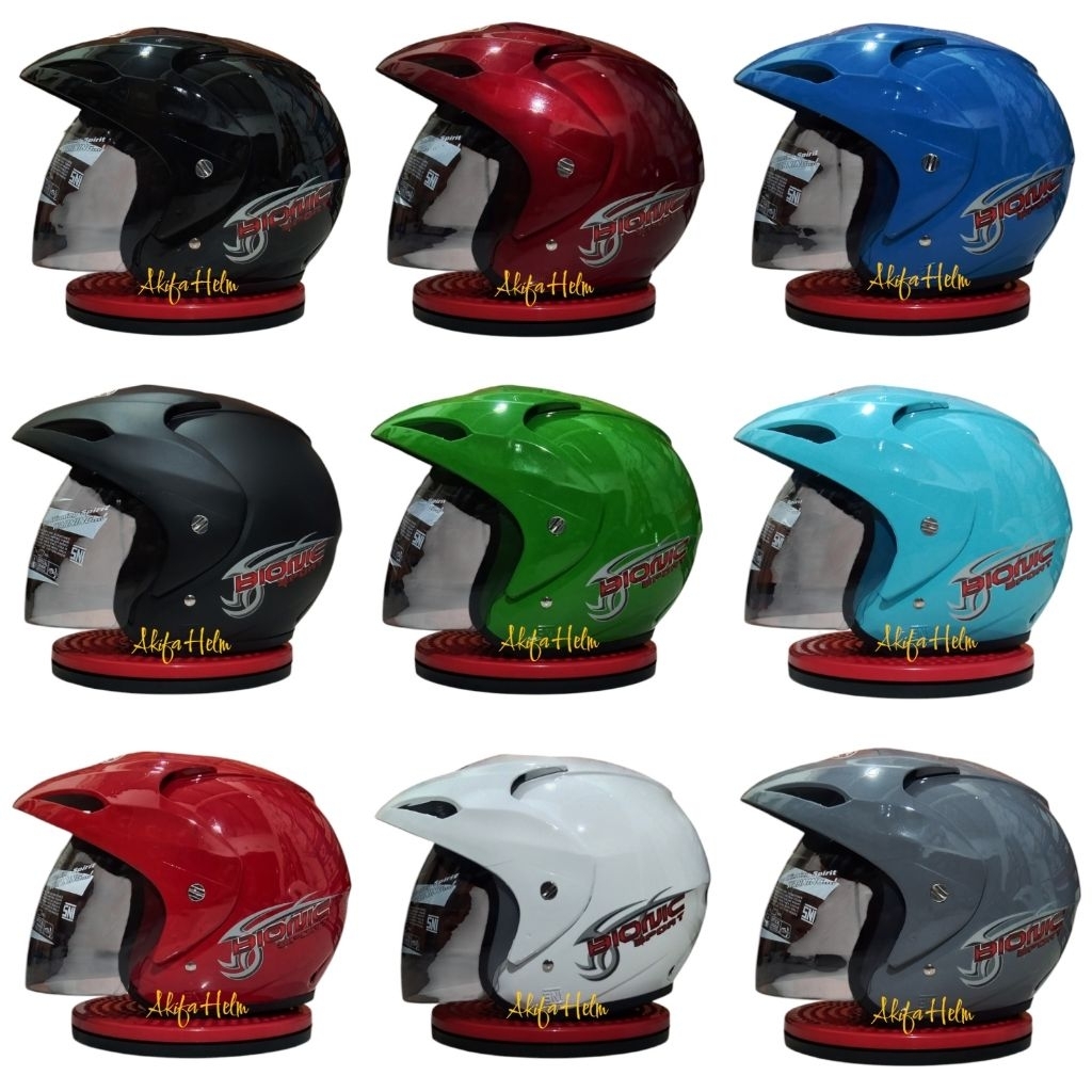 Helm Murah GT Zone Bionic Sport Original