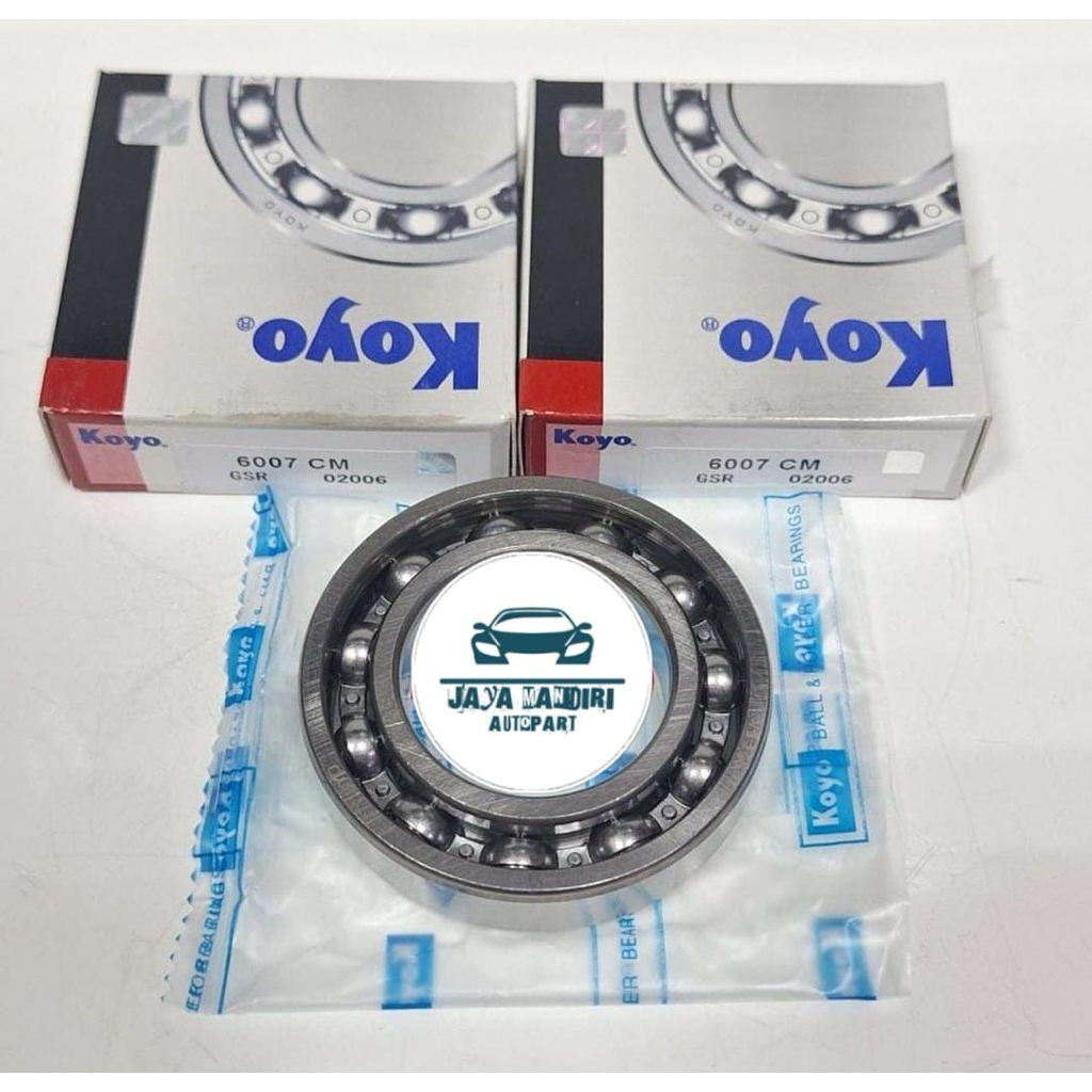 BEARING 6007 CM KOYO TANPA TUTUP 6007CM KOYO