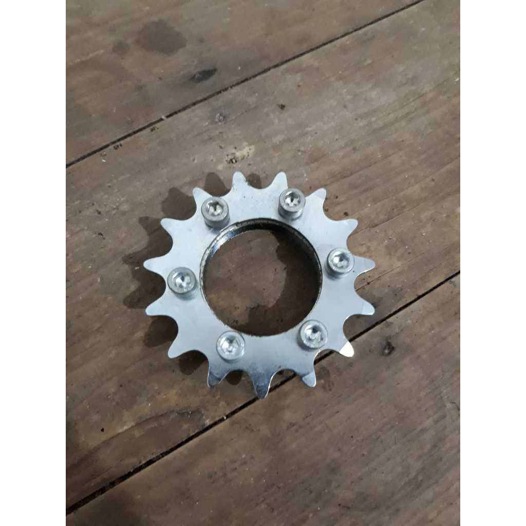 COG SIXBOLT 15T Inc Bolt Fixed Gear