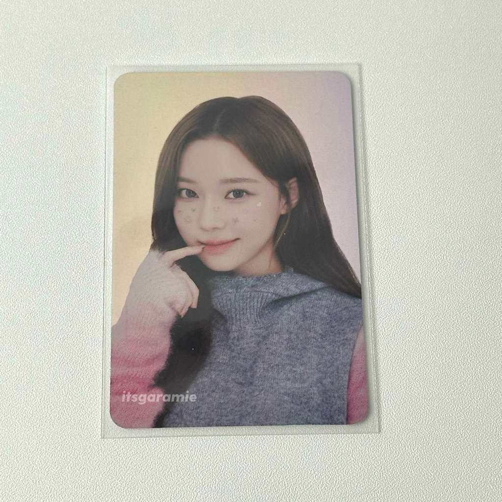 Photocard Official Winter aespa SMCU Palace 2022 - Kim Minjeong - Magnet Welcome kit AR Sticker Pala