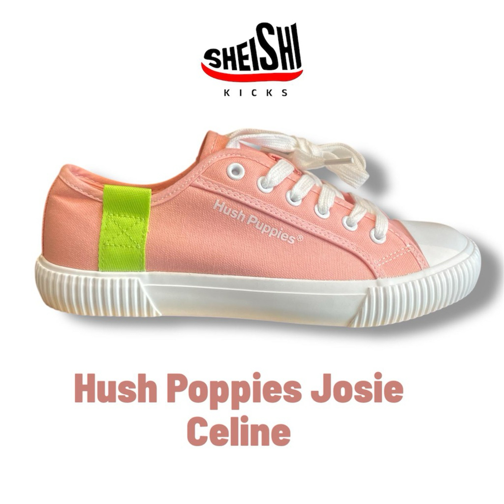 Sepatu Sneakers Wanita Hush Puppies Josie Celine Pink