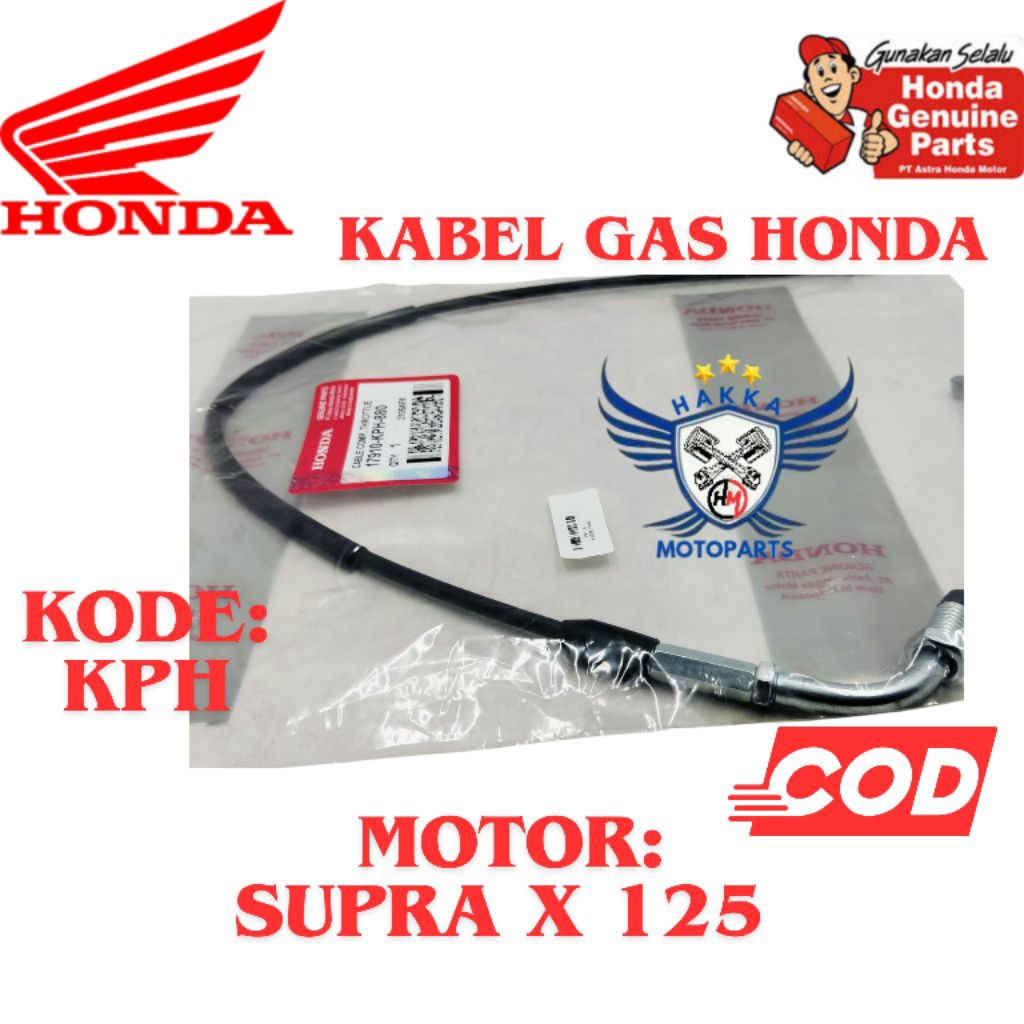 KPH ORIGINAL KABEL GAS HONDA SUPRA X 125