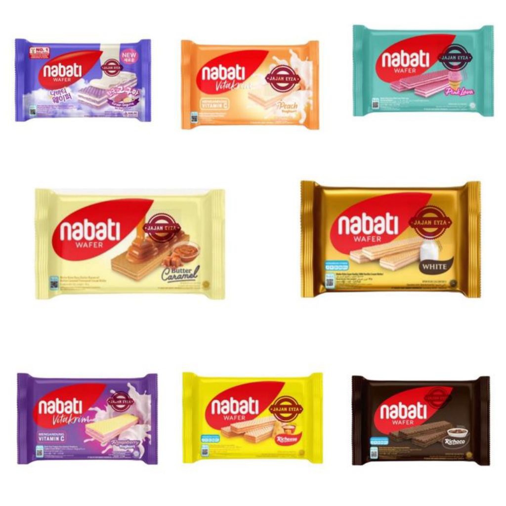 

WAFER NABATI UKURAN 110GR VARIAN RASA