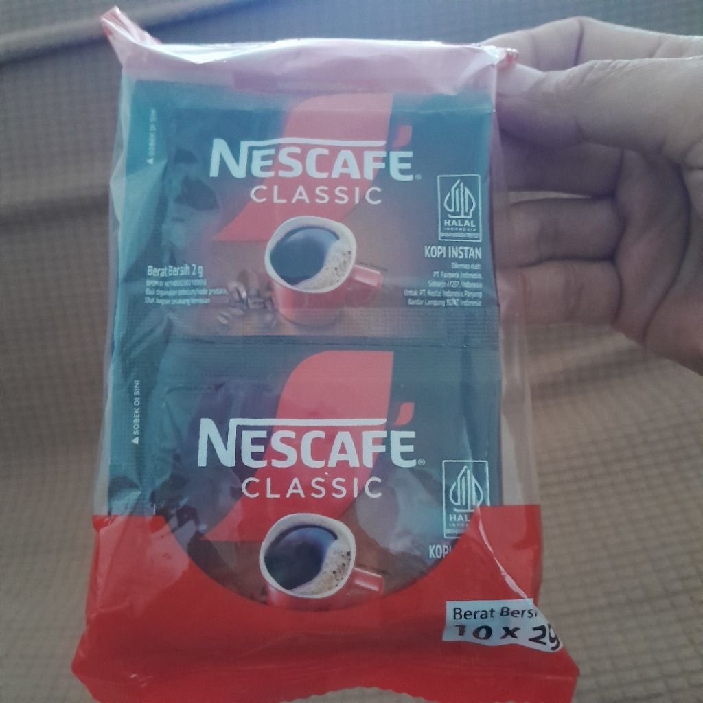 

kopi instant/nescafe sachet/kopi nescafe 10 sachets