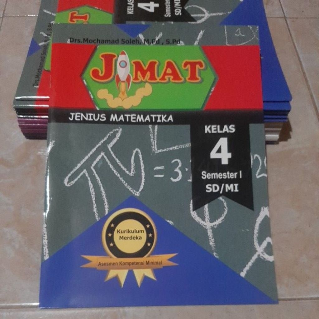 JIMAT Jenius Matematika untuk SD/MI Kelas 4 Semester 1 KURIKULUM MERDEKA