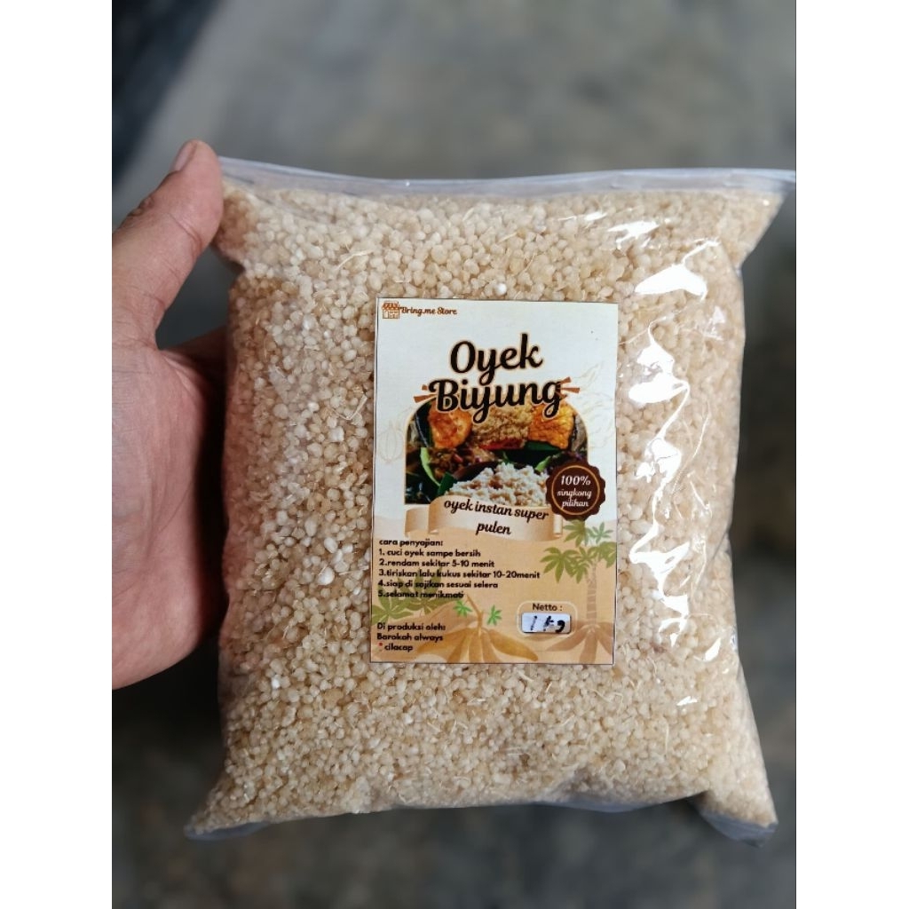 

Tiwul Baru Isi 500 gram dan 1000 Gram Asli Kualitas Super Makananan Diet Sehat Rendah Gula