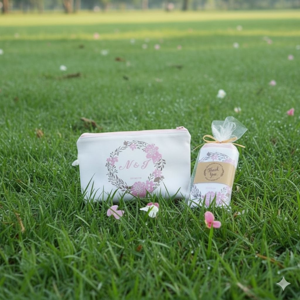 Pouch Blacu /Souvenir Blacu /Souvenir Nikah/Souvenir Pernikahan / Wedding Souvenir / Pouch Murah