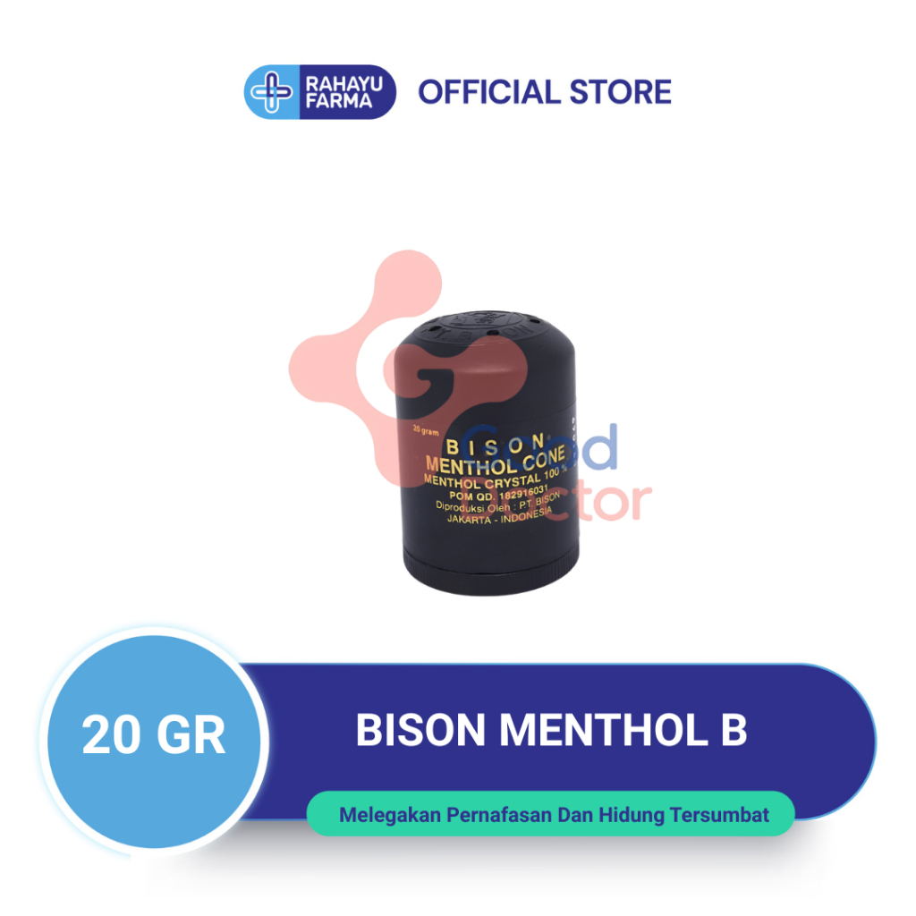 BISON MENTHOL B – Balsam Bison Menthol B, redakan pegal & nyeri otot.