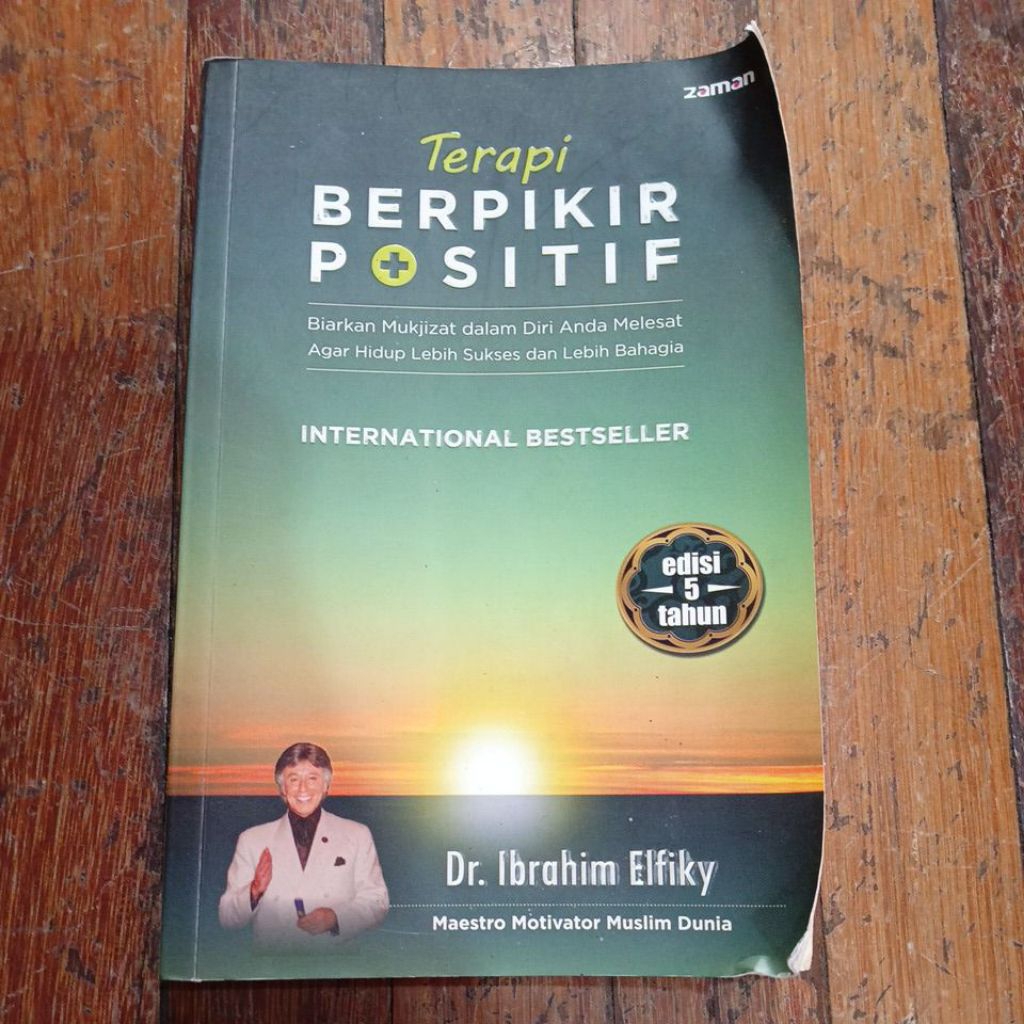 Preloved Buku Terapi Berpikir Positif International Best Seller