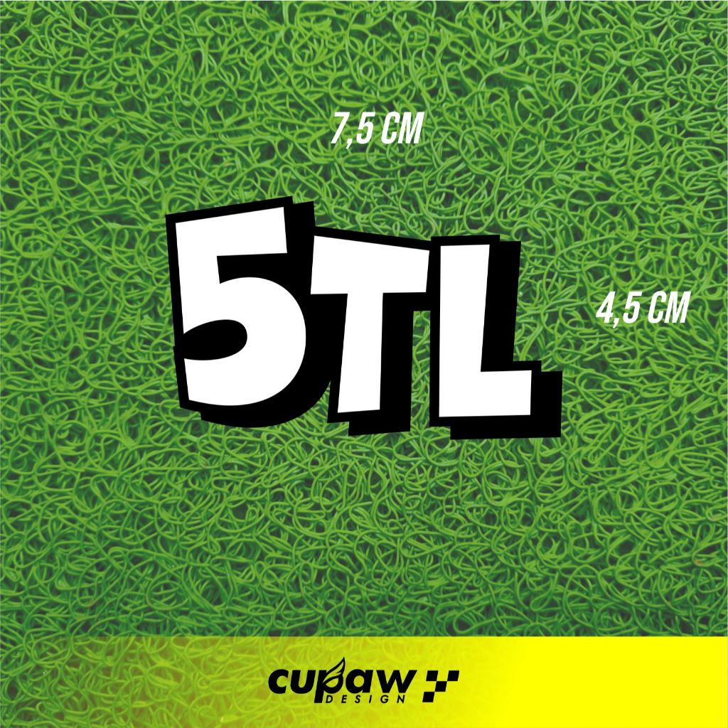 

Stiker 5tl Mio Sporty Cutting Revlective