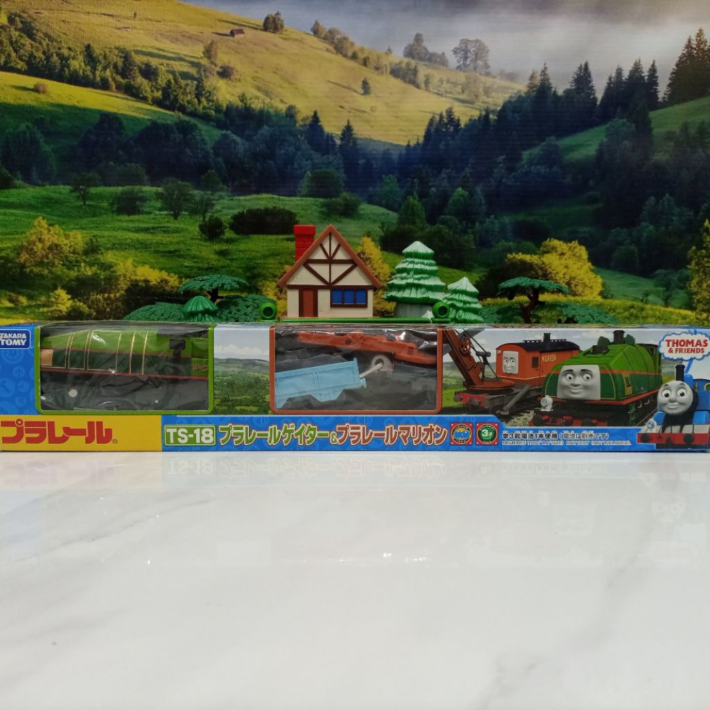 Takara Tomy - Plarail Thomas & Friends TS-18 Plarail Gator & Plarail Marion (Mint Condition)