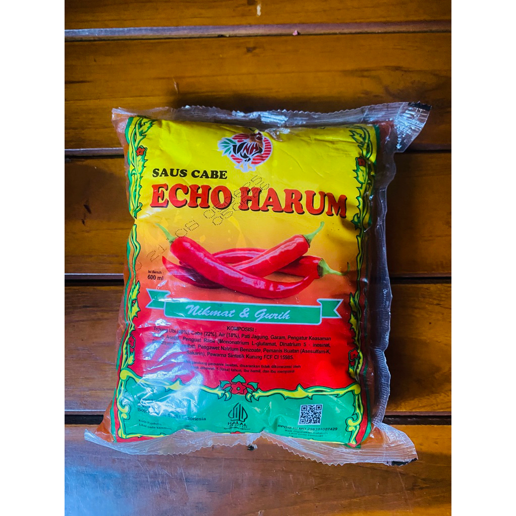 

saus cabe echo harum 600gr