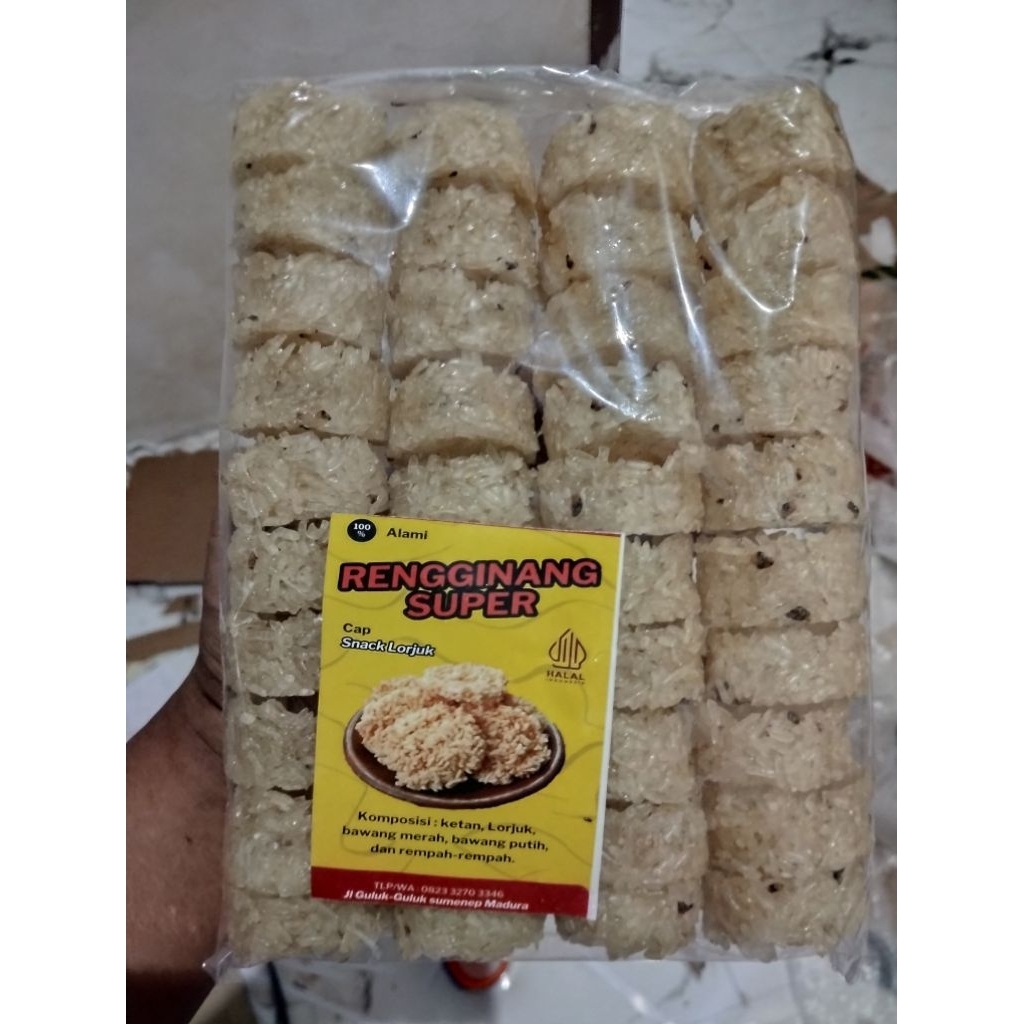 

Rengginang Lorjuk Khas Madura isi 40 Free Bubble super k
