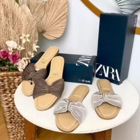 Sandal flat wanita / Sandal ZR / Sandal flat Zara
