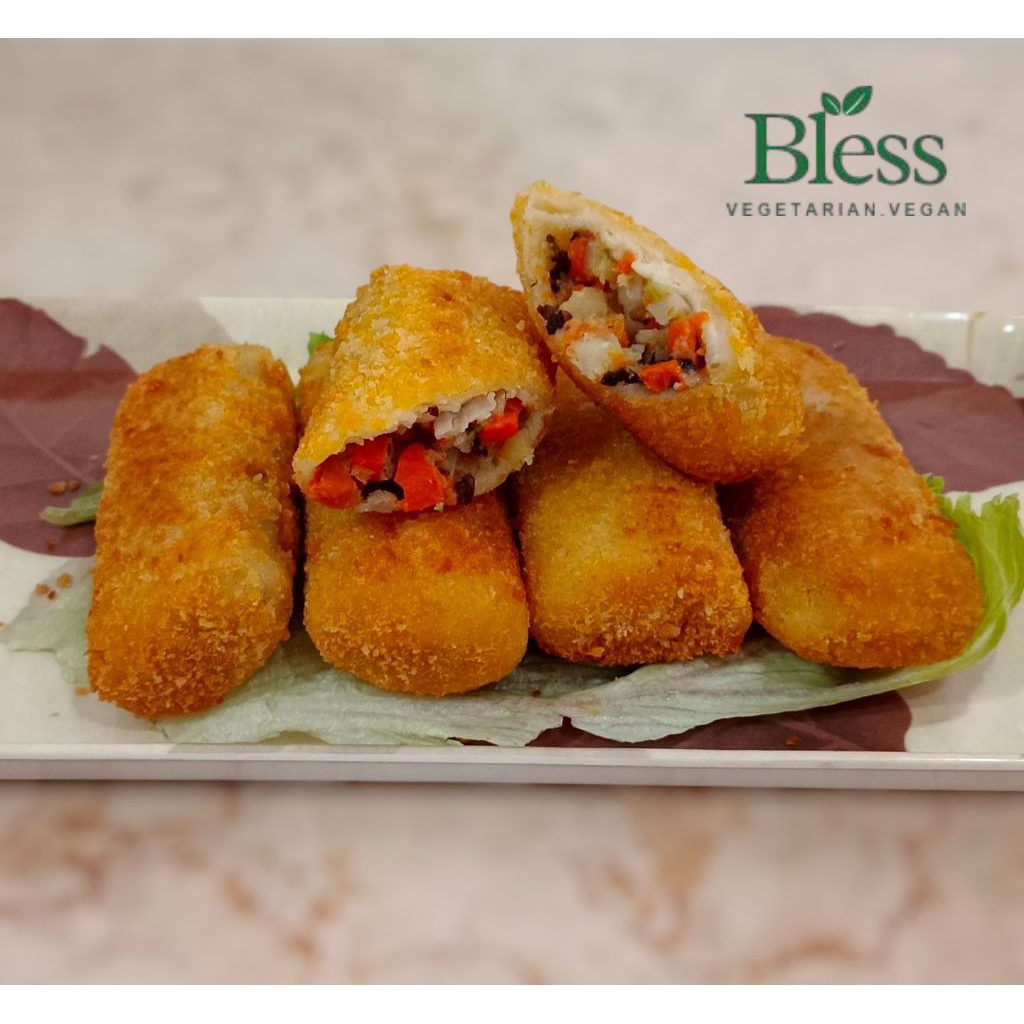 

Homemade Risol Vegan frozen food