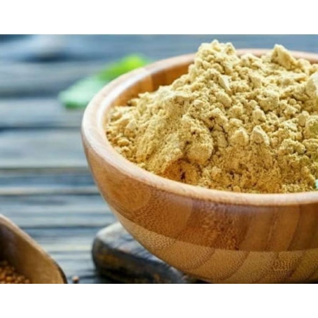 

Yellow mustard flour / Biji sawi kuning bubuk