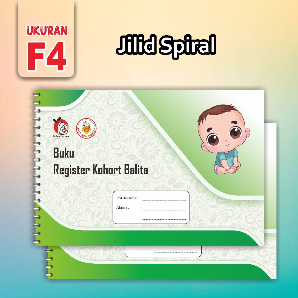 buku register kohort ibu hamil , kohort balita , buku kohort ANC