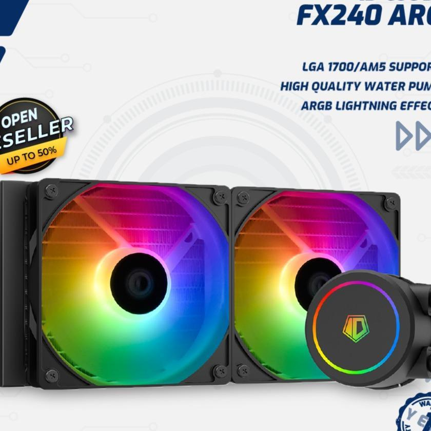 FAN PROC ID-COOLING FX240 INF ARGB AIO CPU WATER COOLING