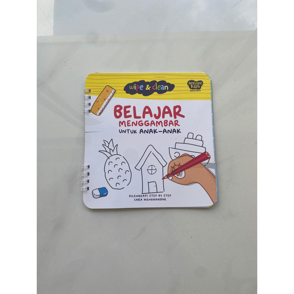 

Wipe and Clean - Belajar Menggambar Anak2 (Preloved Book)