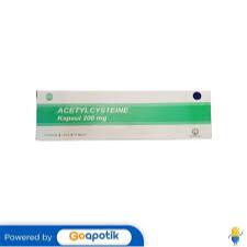 Acetylcysteine Mulia Farma 200 Mg Box 100 Kapsul / Acetylcysteine 200mg