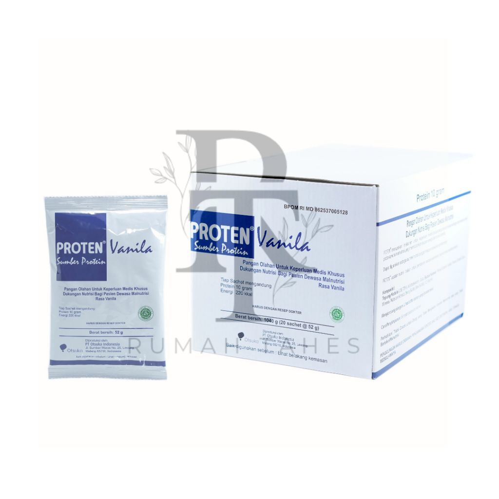 

PROTEN VANILLA 1 BOX (ISI 20 SACHET) TERMURAH!!!