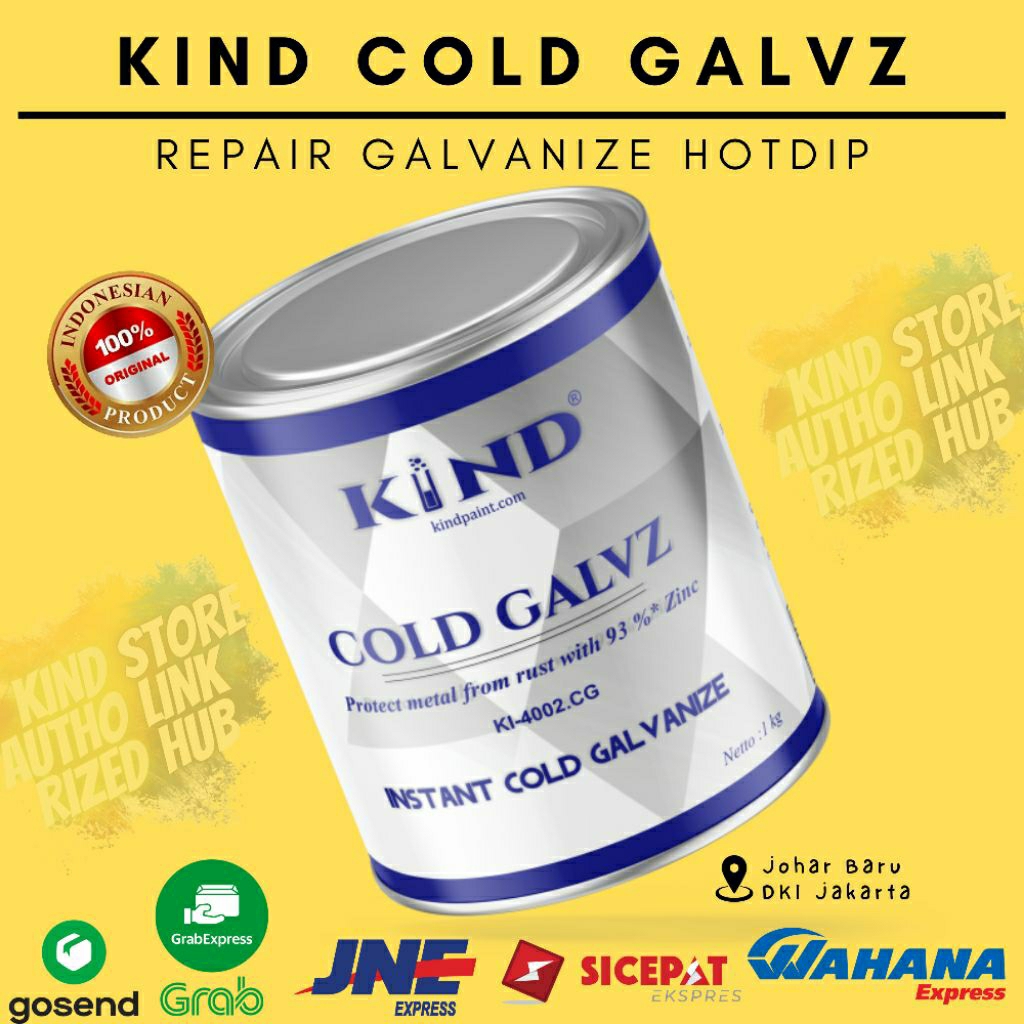 Cold Galvanis - Cat Repair Hotdip Galvanizing  KIND Cold Galvanize