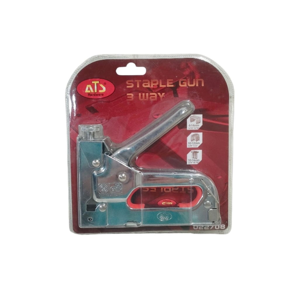Alat Staples Tembak Kertas Kayu Jok Motor Gun Tracker Steples Hekter Stapler Tembak Guntracker