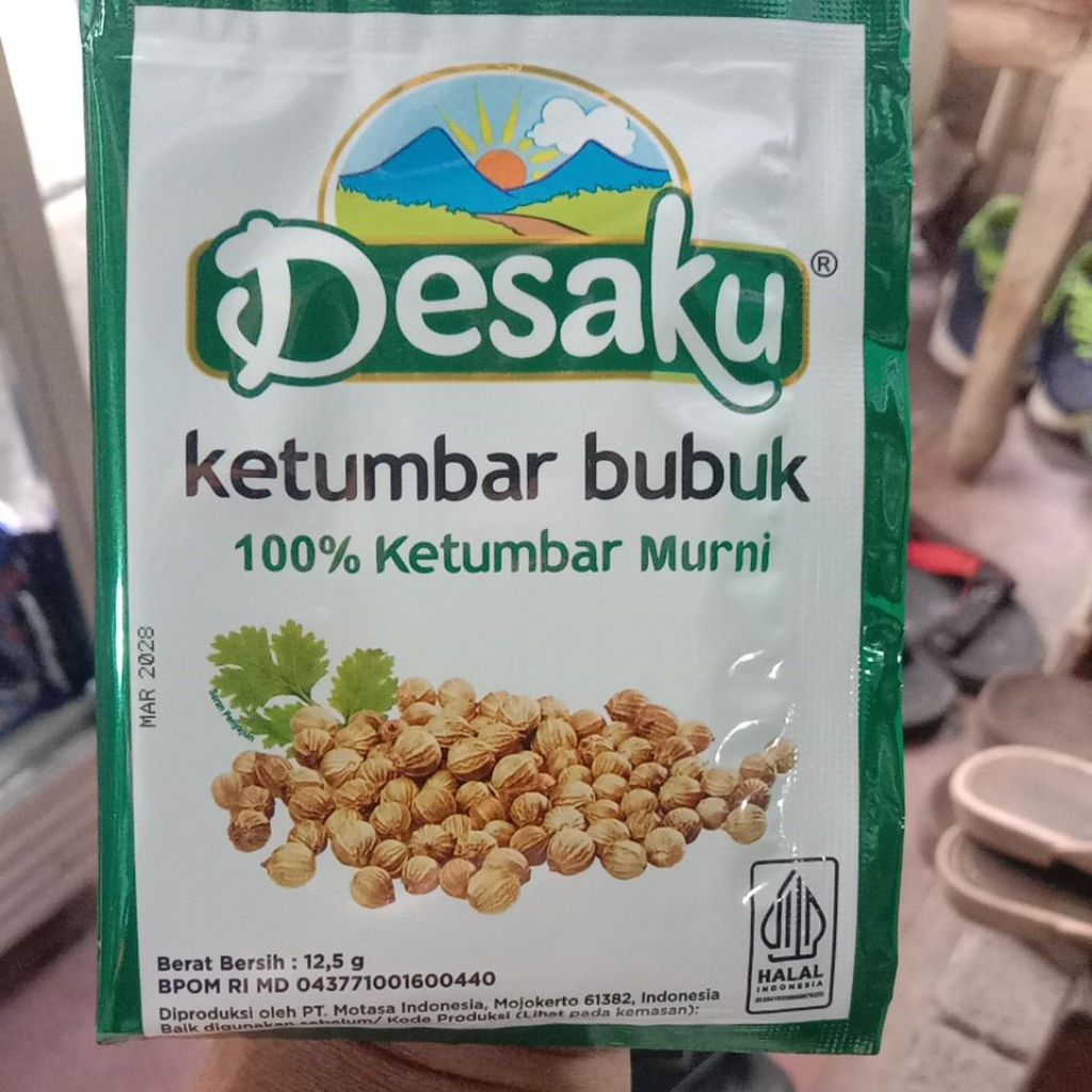 

Ketumbar bubuk desaku 12,5g x 12