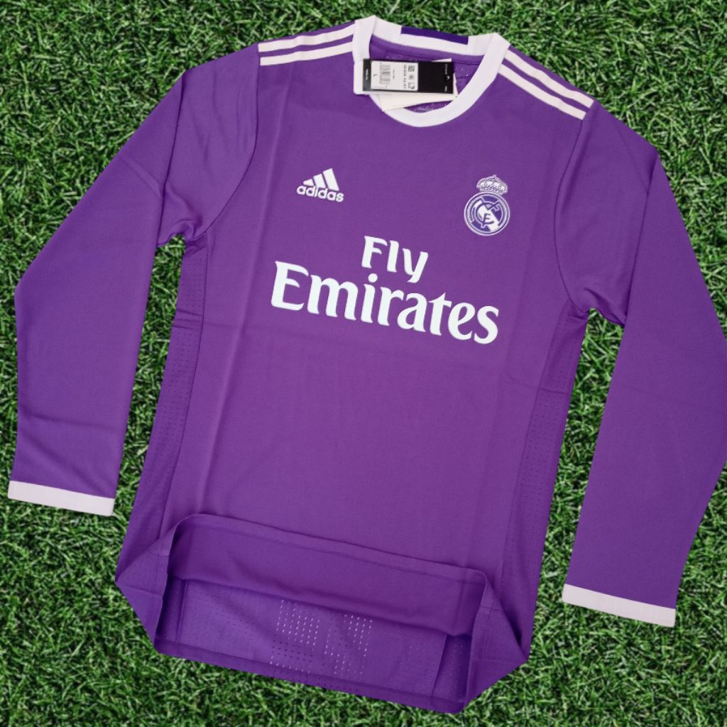 Real Madrid Away 2016/2017 Ls Player Issue