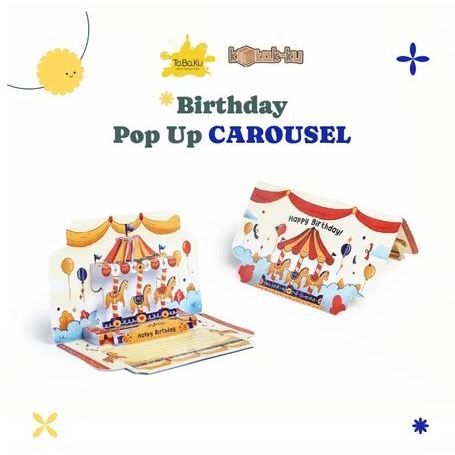 

Kotak-ku Pop Up Card (Per-pcs)