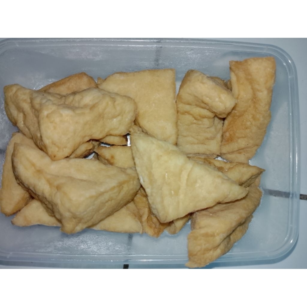 Tahu Coklat/Goreng Segitiga