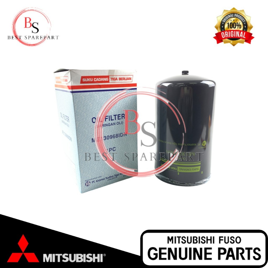 FILTER OLI FUSO ORIGINAL MITSUBISHI OIL FILTER ME130968IDN