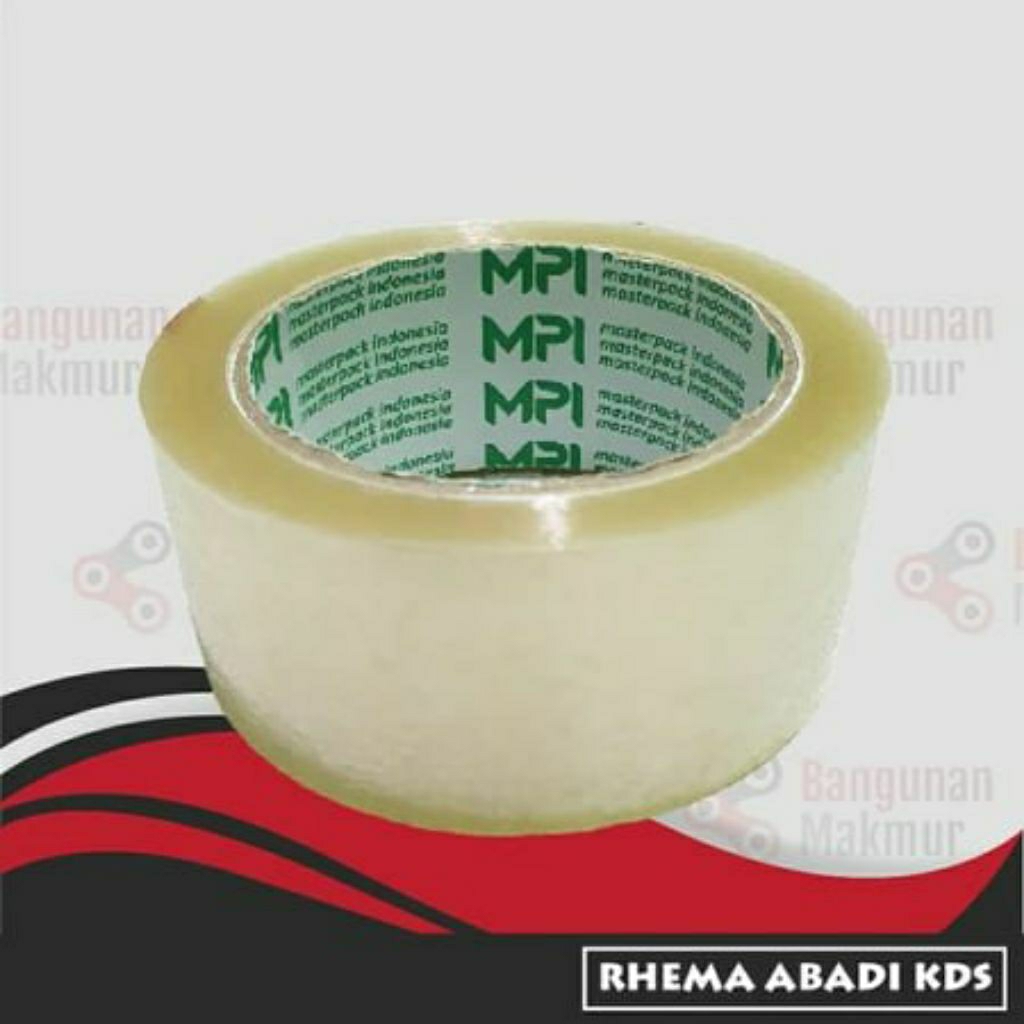 

Lakban Bening - 45mm x 100 Yard - Ekonomis