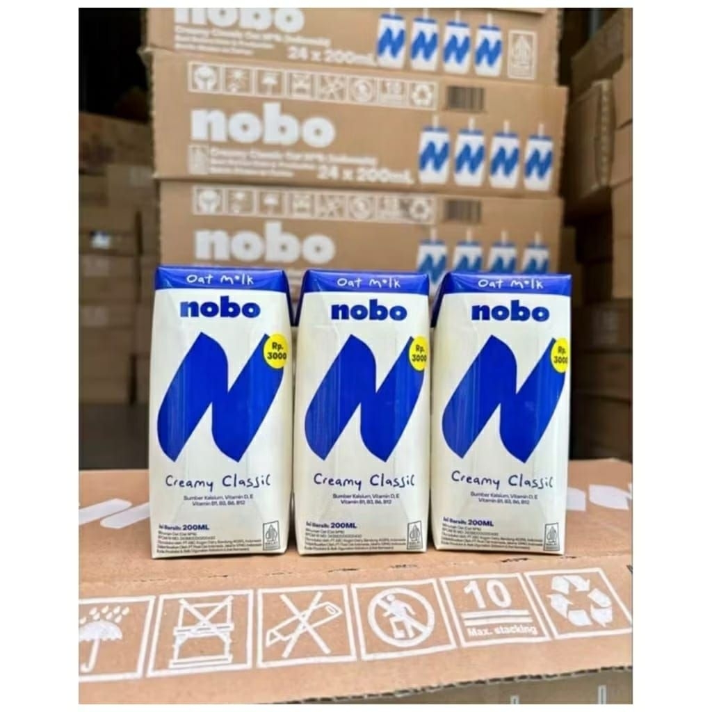 

NOBO oatmilk 200ml isi 24pcs satu kotak