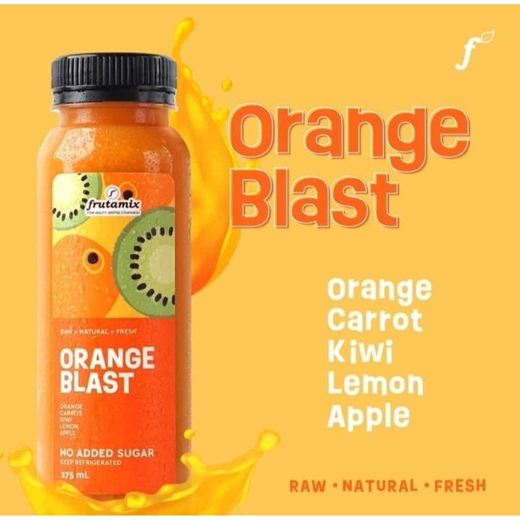 

FRUTAMIX - Orange Blast Cold Pressed Juice | Detox / Detoks / Jus / Diet / Cleanse Program