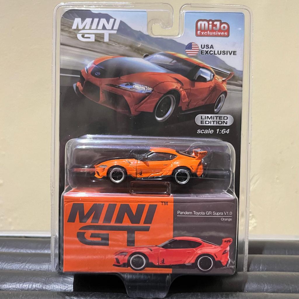 Mini GT Pandem Toyota GR Supra V1.0 Orange