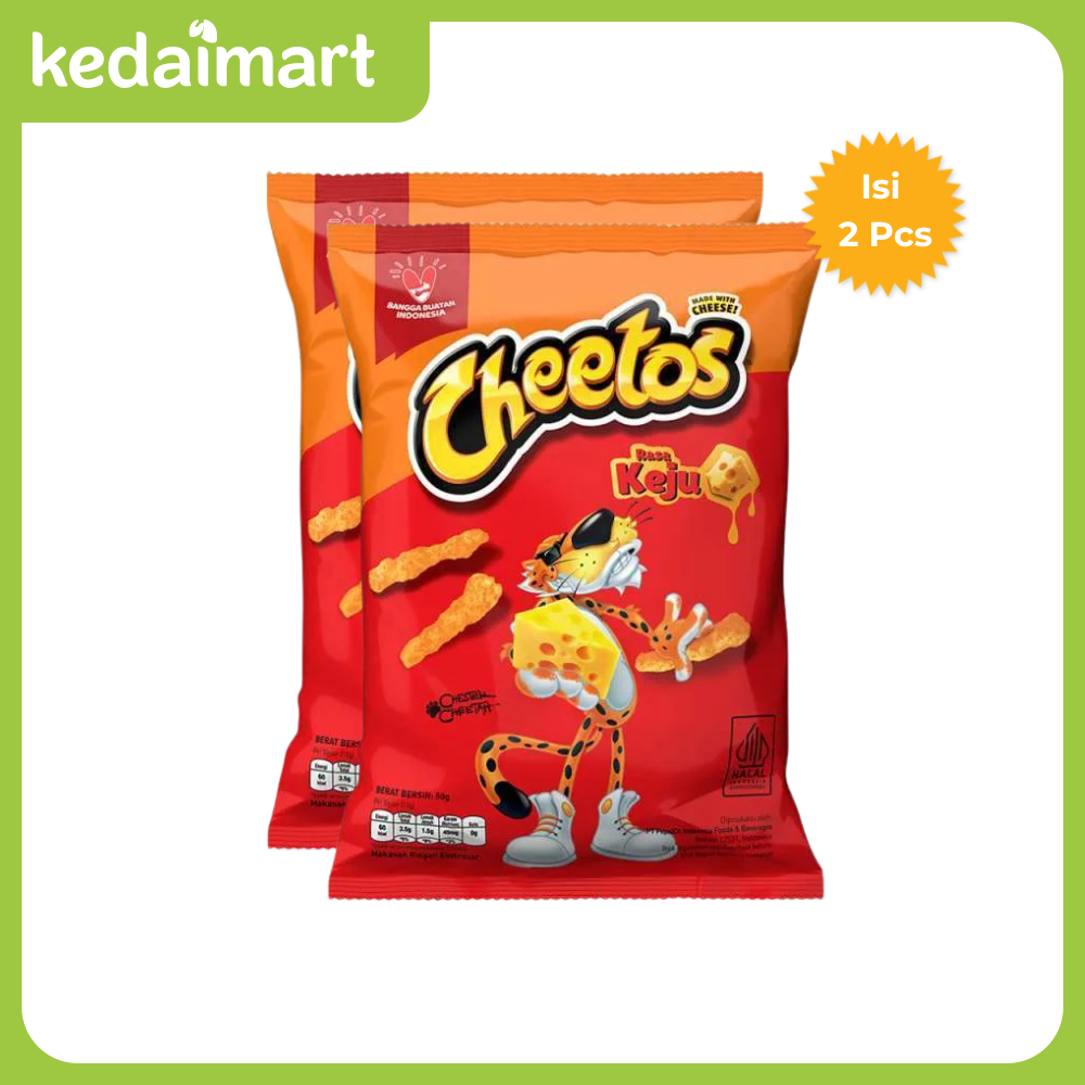 

Cheetos Snack Rasa Keju 50 Gram X 2 Pcs
