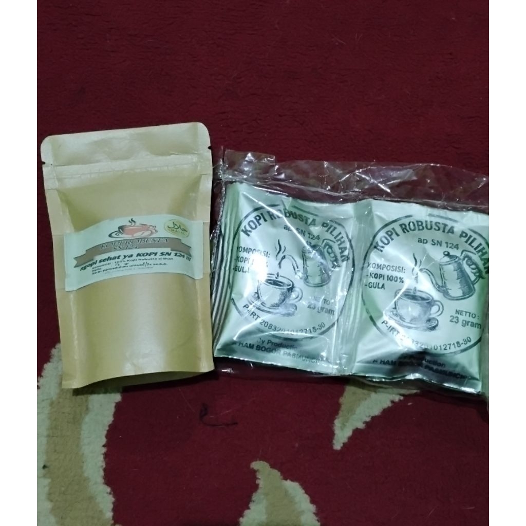 

Kopi Robusta SN124 Murni 30g