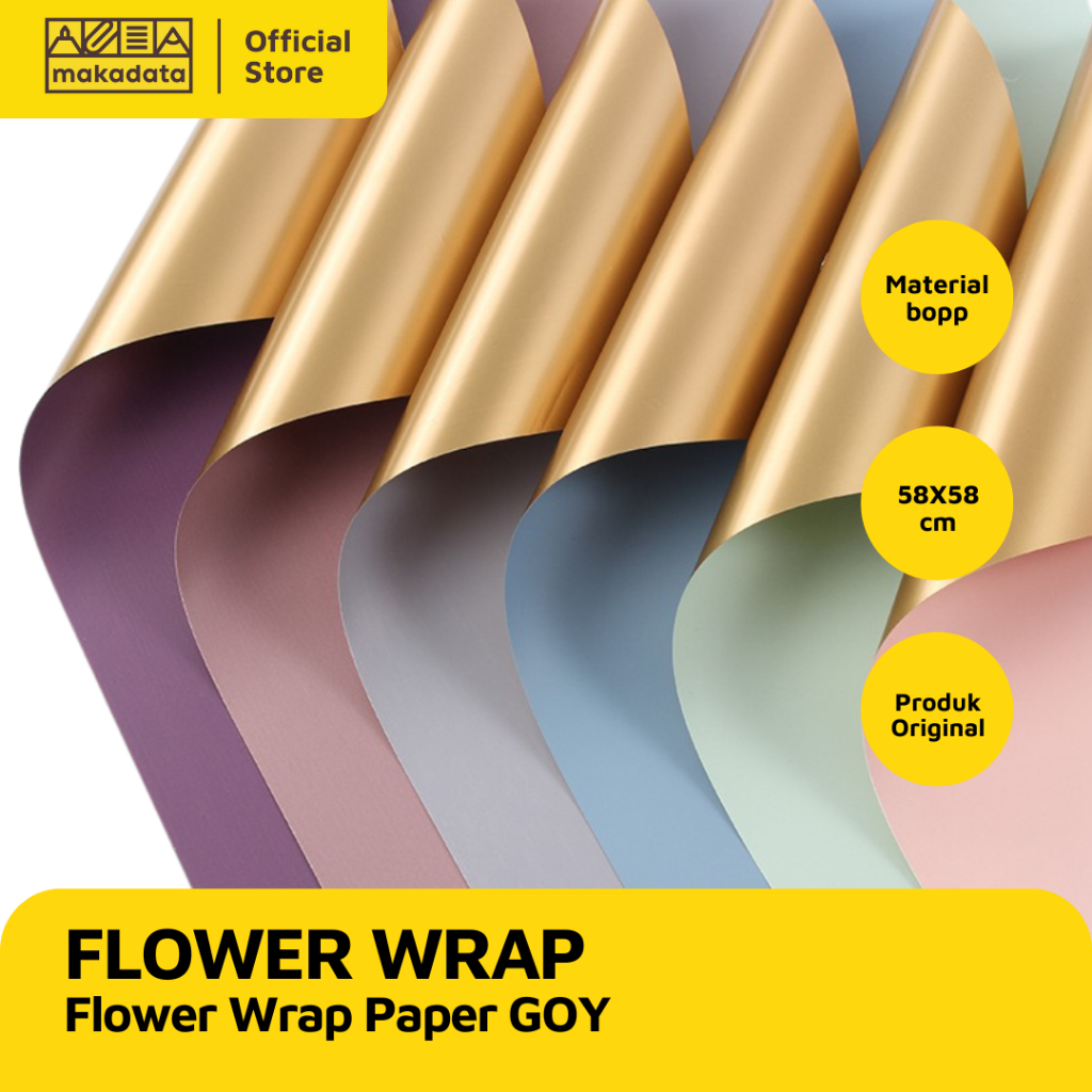 

FLOWER WRAP GOY (1 PAK) MURAH