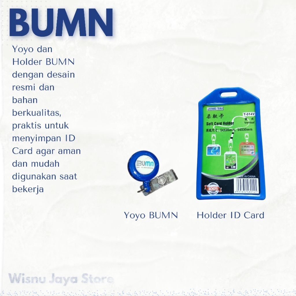 

READY YOYO DAN HOLDER BUMN, TERMURAH!!!