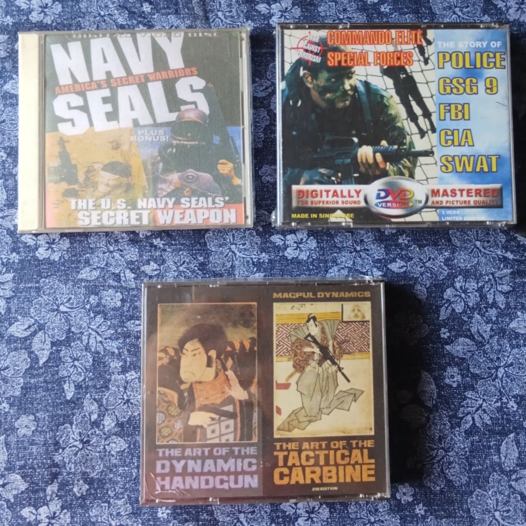 DVD VCD Documentary: Special Forces & Their Techniques Such As Magpul Dumynamics, SWAT, Sniper, Poli