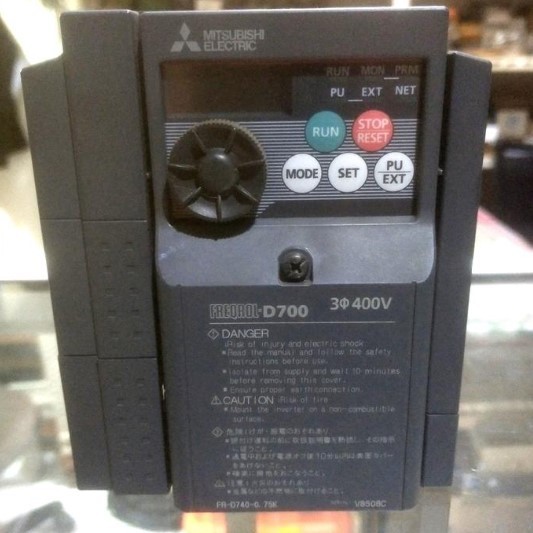 Mitsubishi Inverter Electric 3 Phase 0.75K 380V FR-D740 - FR D740 0.75K