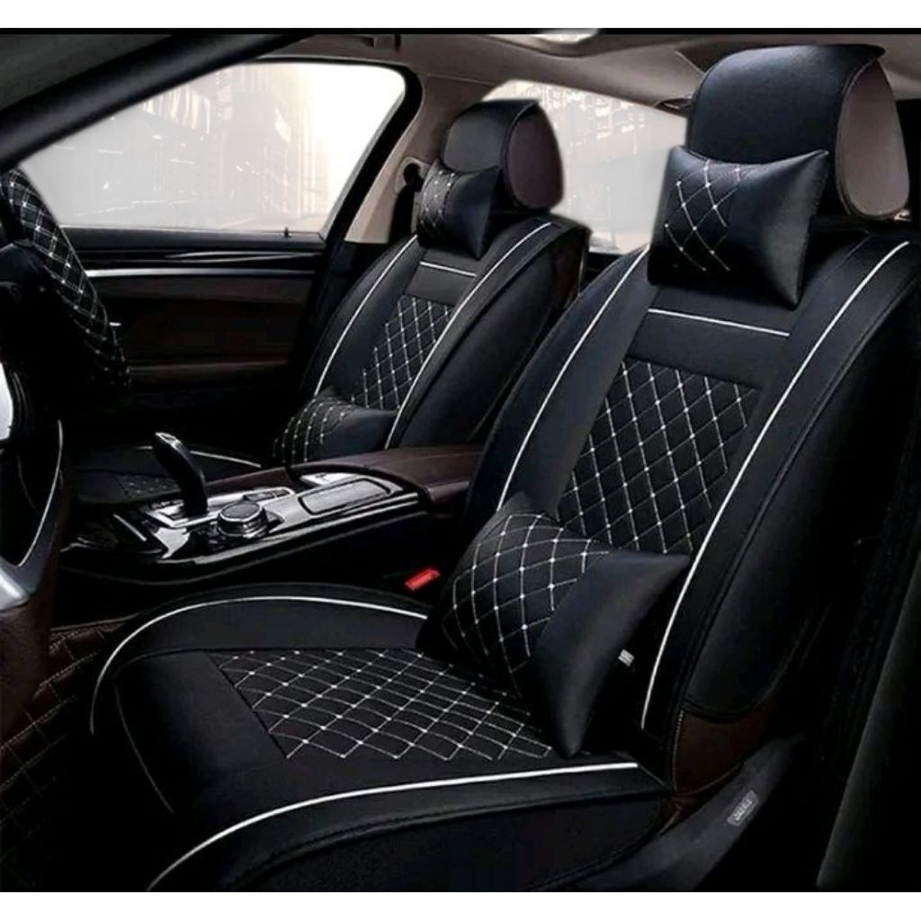 SARUNG JOK MOBIL AVANZA 2016 2017 2018 2019 2020 2021 2022  BONUS BANTALAN 2 DAN SARUNG STIR